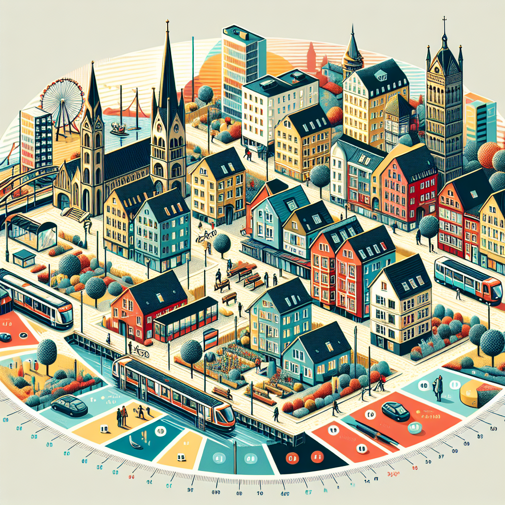 Mietpreisfaktoren in Hannover Lahe vs. andere Stadtteile.
